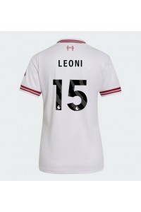 Liverpool Giovanni Leoni #15 Fotballdrakt Borte Klær Dame 2026-27 Korte ermer